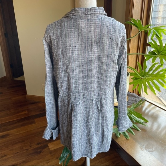 Vintage Flax Linen Topper Jacket - Picture 3 of 12